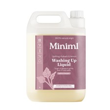 Eco Washing Up Liquid 5L Refill Wild Rhubarb & Lemon Scented Non Bio & Skin 4.62 per litre