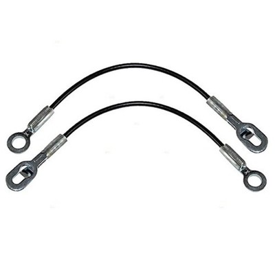 Set of 2 Tail Gate Tailgate Cables Driver & Passenger Side Chevy LH RH Pair