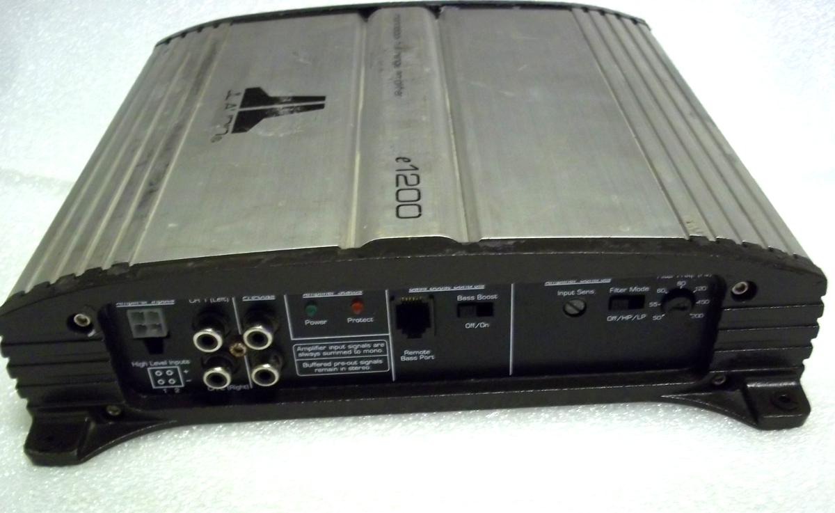JL AUDIO e1200 MONOBLOCK FULL-RANGE CAR AMPLIFIER AMP | eBay