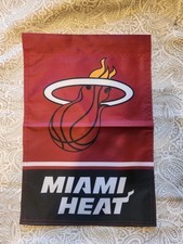 Miami Heat 12X18 Inch Double Sided NBA Basketball Garden Flag