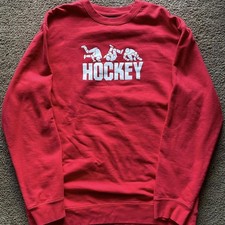 (FA) FuckingAwesome Hockey - Red Unisex Pullo...