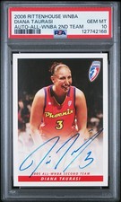 2006 DIANA TAURASI Rittenhouse WNBA AUTO GEM MINT PSA 10 Phoenix Mercury