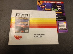 Jeopardy! (Nintendo NES) CIB W/Box Protector