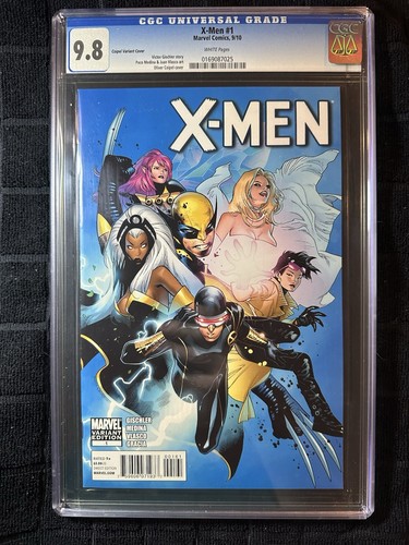 🟦X-Men #1 CGC 9.8 RARE Coipel Var Cvr 1:25 LIQUIDATING 50 YEAR PEDIGREE COL