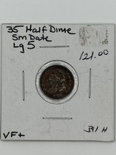 1835 Capped Bust Half Dimes