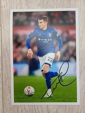 Connor Townsend Ipswich Town Genuine Hand Signed 7x5 bordered photo Autograph