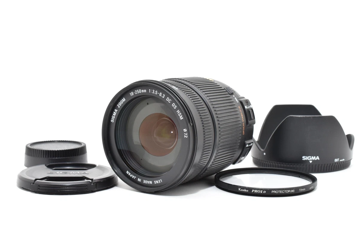 Sigma Camera Lenses for Nikon 18-250mm Focal for sale | eBay