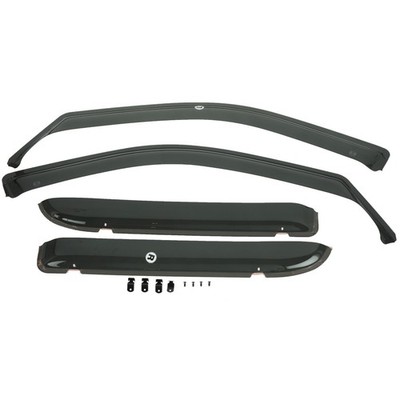 2019-2024 RAM 2500 3500 SIDE WINDOW AIR DEFLECTORS NEW GENUINE MOPAR 82215819