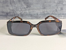 Foster Grant Sunglasses Rectangle Tortoise FG 25 20 TRT Trend Designer Blemished