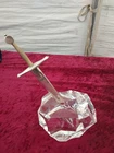 Steuben Sword In The Stone Sterling 18k Opener & Glass Paperweight