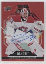 2022-23 Upper Deck Allure Red Rainbow Auto Jake Allen #15 Auto 0ga1
