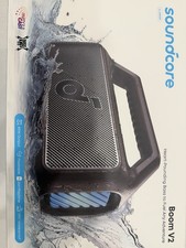 Anker Soundcore Boom V2 Outdoor Bluetooth Speaker w Subwoofer, 80W IPX7 A3138J11