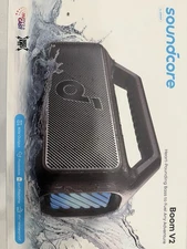 Anker Soundcore Boom V2 Outdoor Bluetooth Speaker w Subwoofer, 80W IPX7 A3138J11
