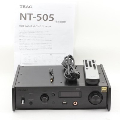 DDP TEAC NT-505-B USB DAC Network Player Black 2021 EXC+ Hi-Res Audio Japan
