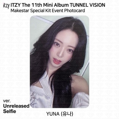 ITZY 11th Mini TUNNEL VISION MakeStar Special Kit Event Photocard