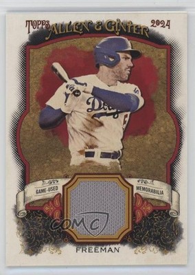2024 Topps Allen & Ginter Relics A Freddie Freeman #AGR-FF 0e5c