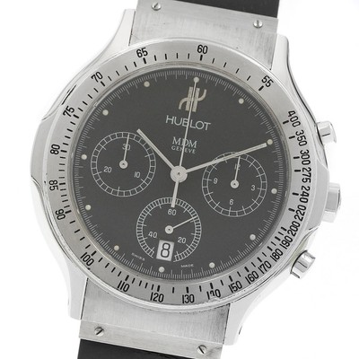 HUBLOT MDM 1620.1 Chronograph black Dial Quartz Men's Watch_935667