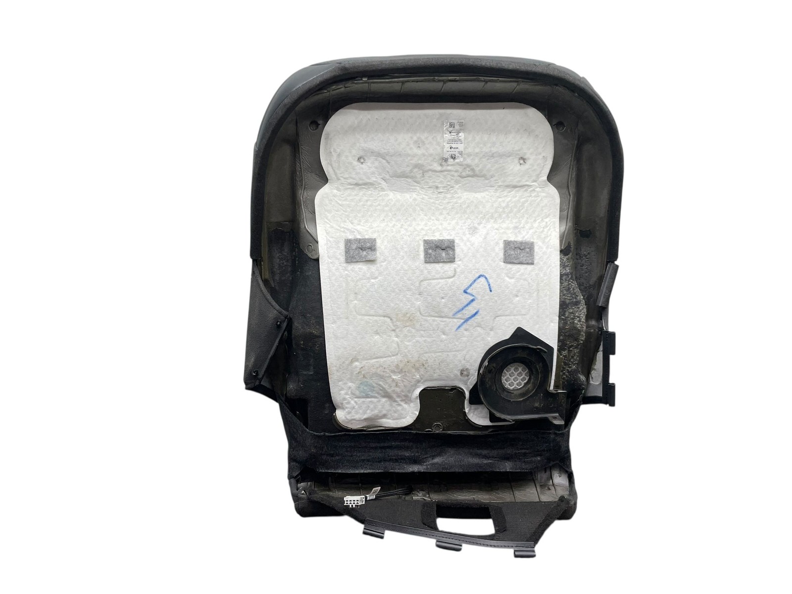 2023 MASERATI GRECALE M182 FRONT LEFT LOWER SEAT CUSHION ASSY BLACK IBK *INDENT*