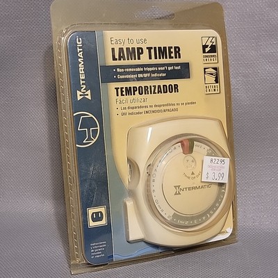 Intermatic Easy to use Lamp Timer (11020)  FS 
