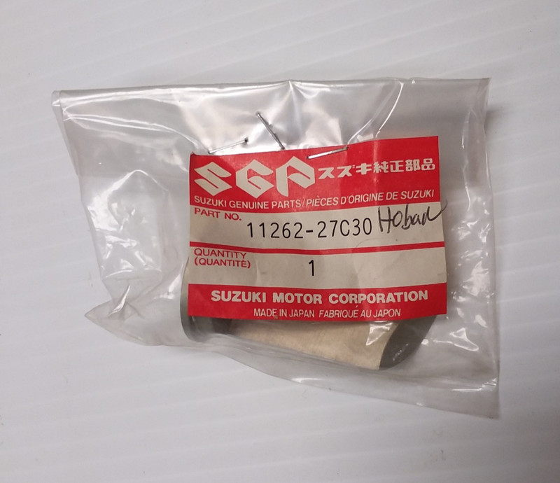 SUZUKI RM125 LEFT HAND EXHAUST POWER VALVE 11262-27C30 OLD STOCK IN PACKAGE