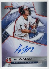 2025 Bowman's Best Kyle DeBarge Best of 2025 Auto #B25-KD  Minnesota Twins