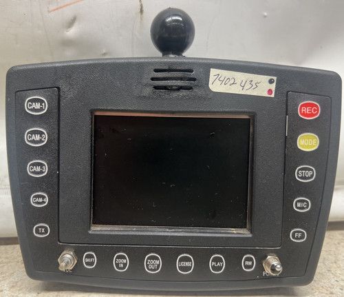 Integrian LCD Monitor Digital Patroller Video Camera Controller/Display UNTESTED