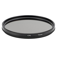 72 mm Polfilter CPL Filter Polarisationsfilter Circular zirkular