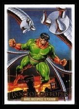 2024 SkyBox Marvel Masterpieces '92 Platinum Card #25 Doctor Octopus Canvas