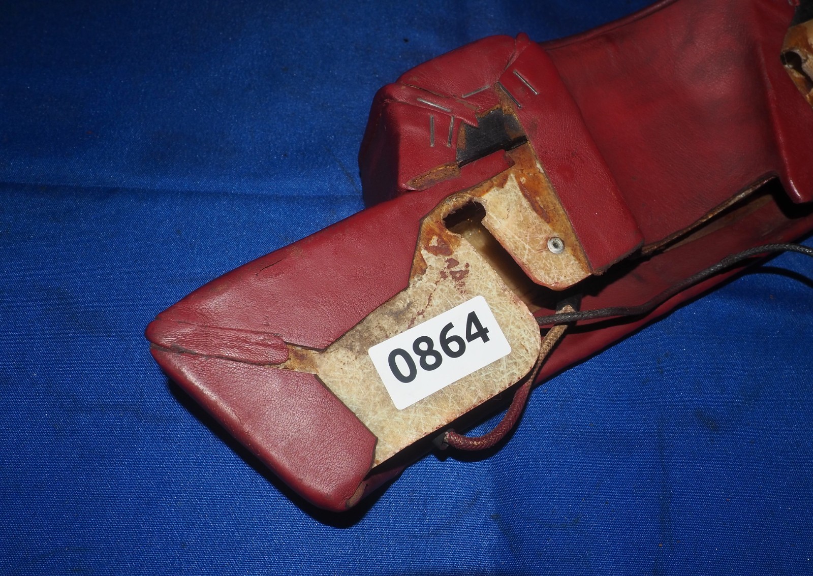 1965-1980 Rolls Royce Silver Shadow Rear Left Door Armrest Arm Rest Red OEM