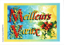 3125+ FDC  CARTE 1er JOUR  DOUBLE      MEILLEURS  VOEUX