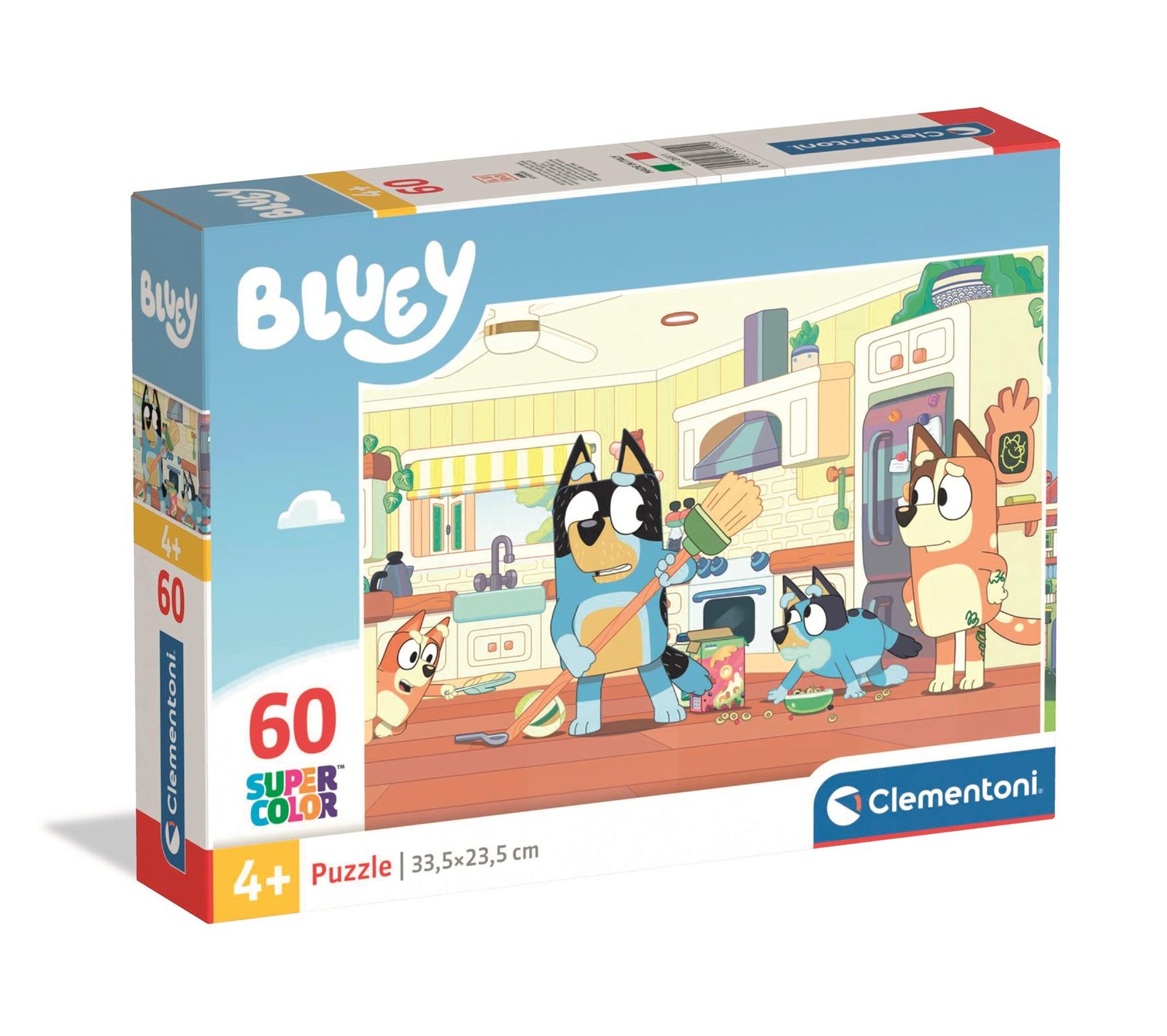 Bluey Jigsaw Puzzle 60 Piece Bluey Bingo Chilli Bandit Puzzle