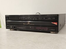 Sony CDP-C305M CD Player 5 Disc Automatic System Tested and Working