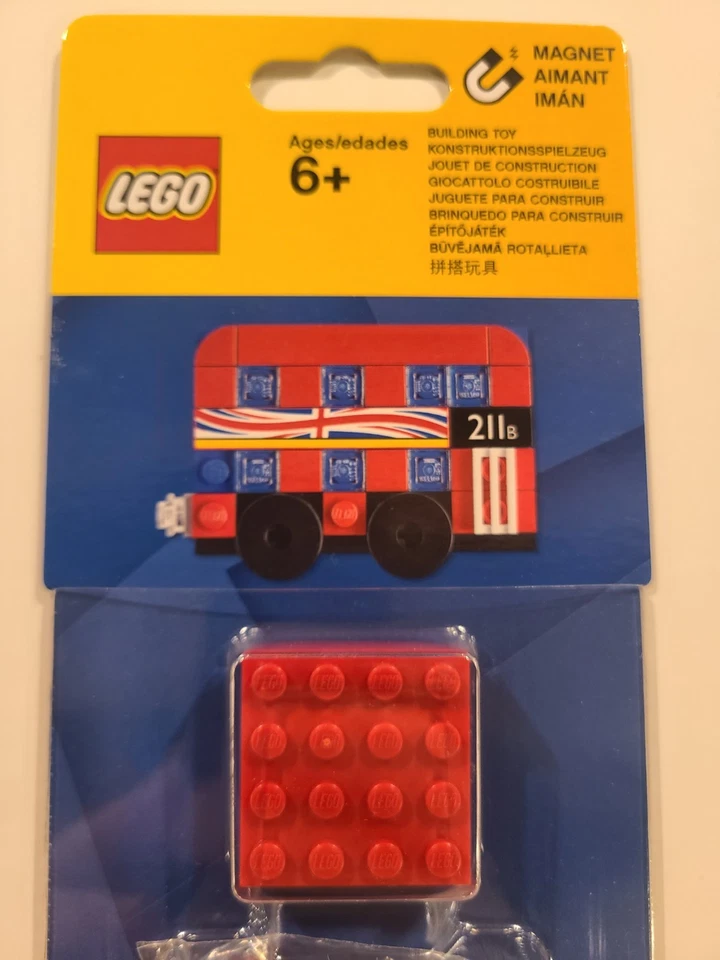 Lego Magnet 853914 2019 British London Double Decker Tour Bus 211B Exclusive - Image 3 of 3
