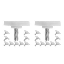 2 Pieces Mannequin Hardware Dress Form Stand Tightening Screws Base