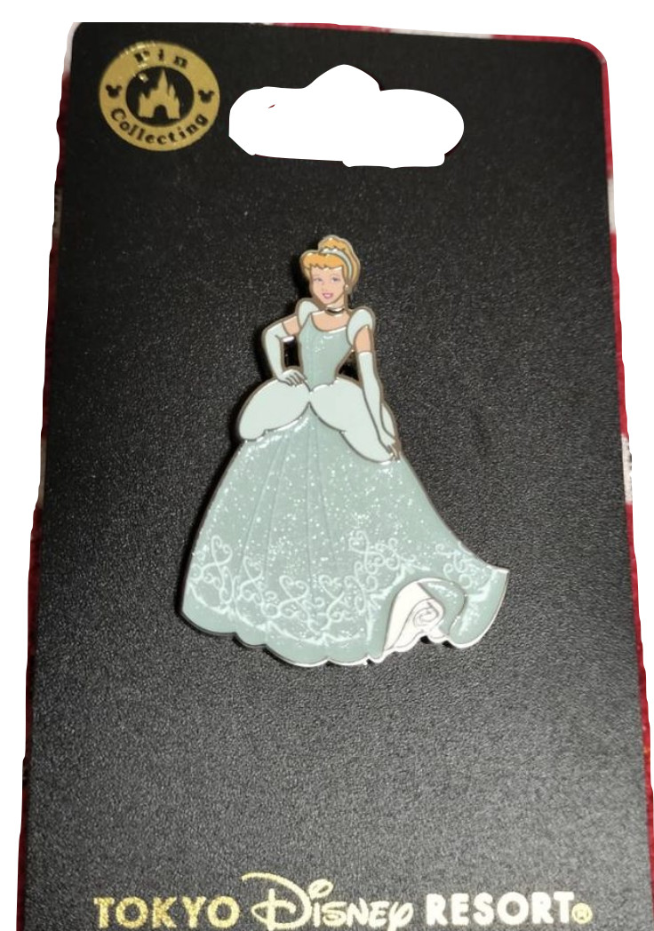 Cinderella Pin Badge Tokyo Disney Resort Princess Dress Disney Collectible Japan