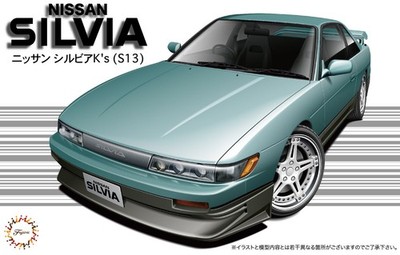 Fujimi Nissan Silvia K s Art Force Automodellbausatz im Maßstab 1:24