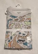 NWT Carter's Reptile Print Short Sleeve Pajamas PJs 2PC 24 Months Baby Boy