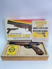 Vintage Daisy Power Line 1200 CO2 Gas .177 Cal BB B-B Pistol w/ Manual & Box USA