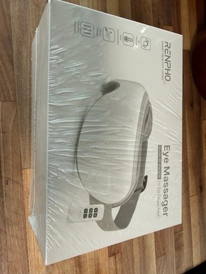 RENPHO Electric Eye Massager White RF-EM001 For Eye Fatigue Relief New & Sealed