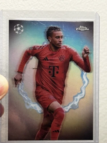 Michael Olise 2024-25 Topps Chrome UEFA Circle of Power Refractor CP-7 !