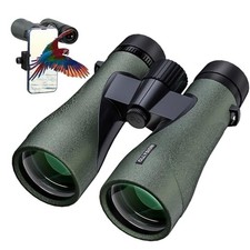 12X50 Professional HD Binoculars for Adults High Powered with Phone Adapter ...