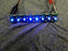 Pulsante/scheda retroilluminazione BLU per cellulari RCI2950,2970,Sommerkamp TS2000