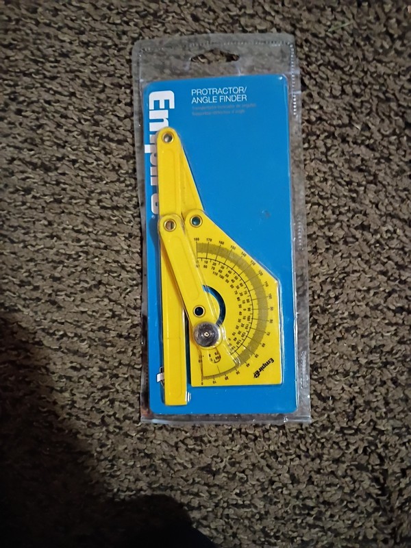 Empire Level 2791 Polycast Hi-Visibility Lightweight Protractor/Angle Finder