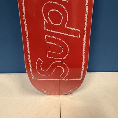 Supreme KAWS Chalk Logo Skateboard Deck Sealed | eBay