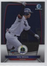 2023 Bowman NPB Nippon Professional Baseball Chrome Ren Sawai #117 0sk9