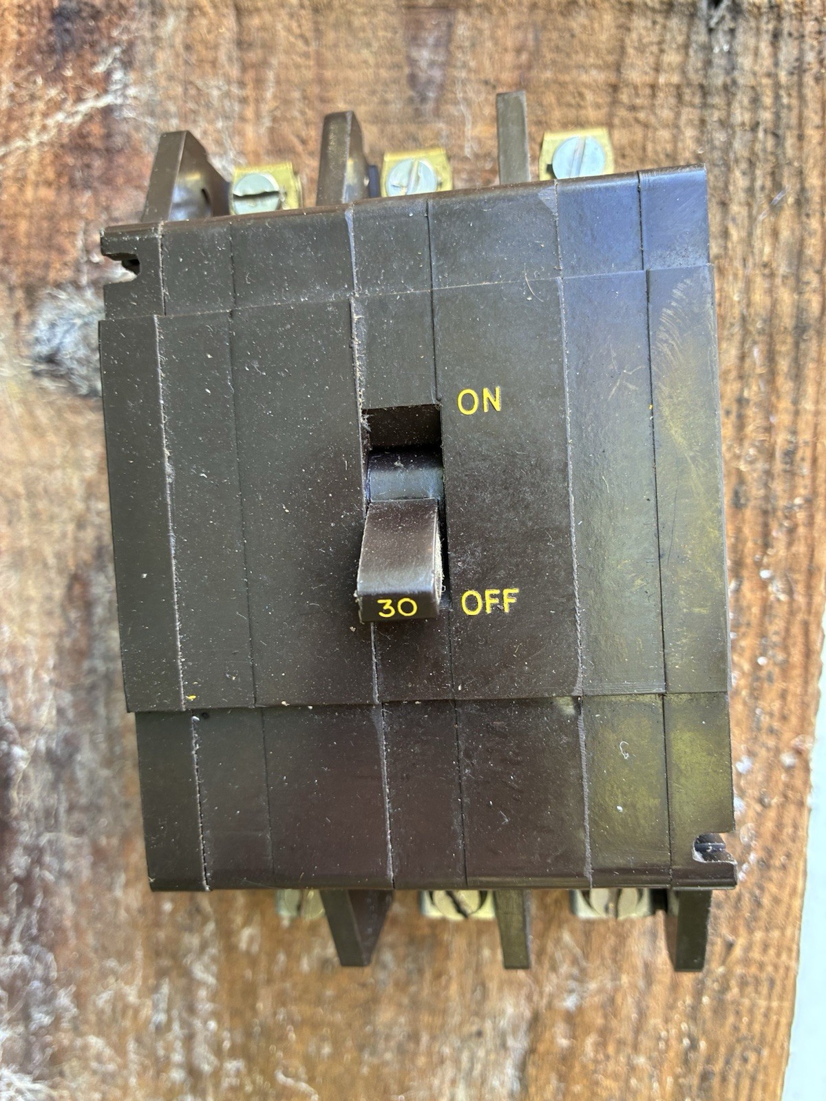 Crabtree C50 MCB 30 Amp Type 2 30A Triple Pole 3 Phase C-50 53/30