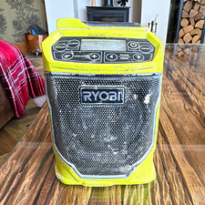 Ryobi ONE+ CDR180 18V Portable AM/FM Radio with AUX Input BARE TOOL