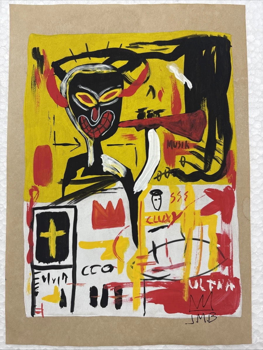 Jean-Michel Basquiat Art Drawings for sale | eBay