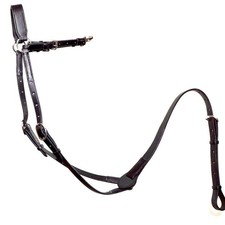 Nunn Finer Black 3 Point Breastplate Horse Full Size