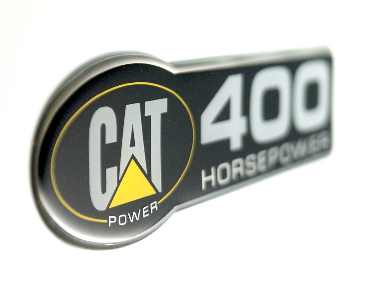 CATERPILLAR CAT DIESEL 400 HP EMBLEM SATIN | eBay